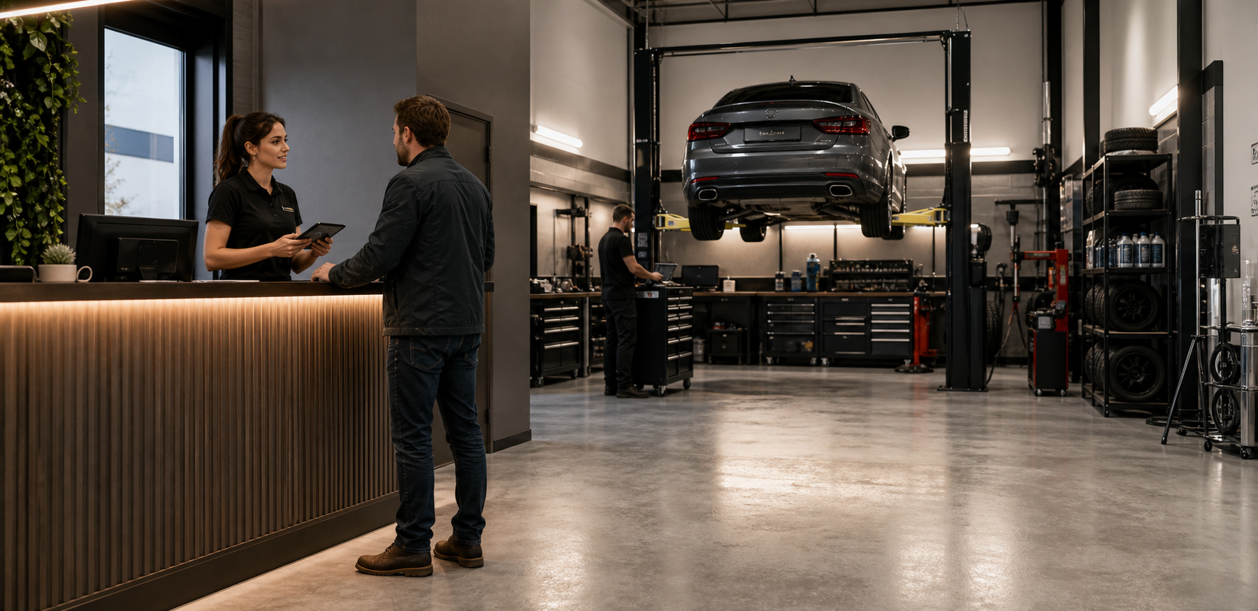 Radu Marinescu, Owner service auto